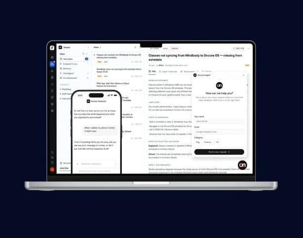 Flowback product screenshot